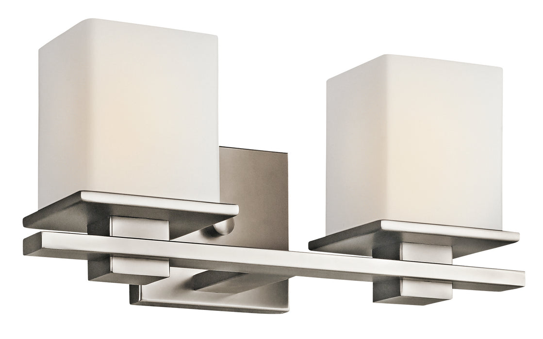 Kichler 45150AP Two Light Bath, Antique Pewter