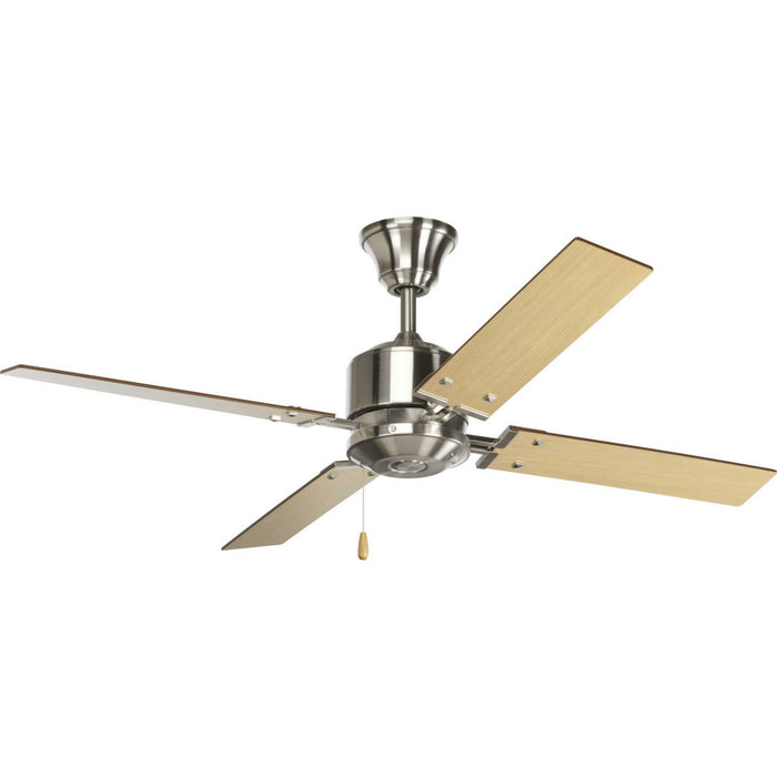 Progress Lighting P2531-09 52" Ceiling Fan, Brushed Nickel