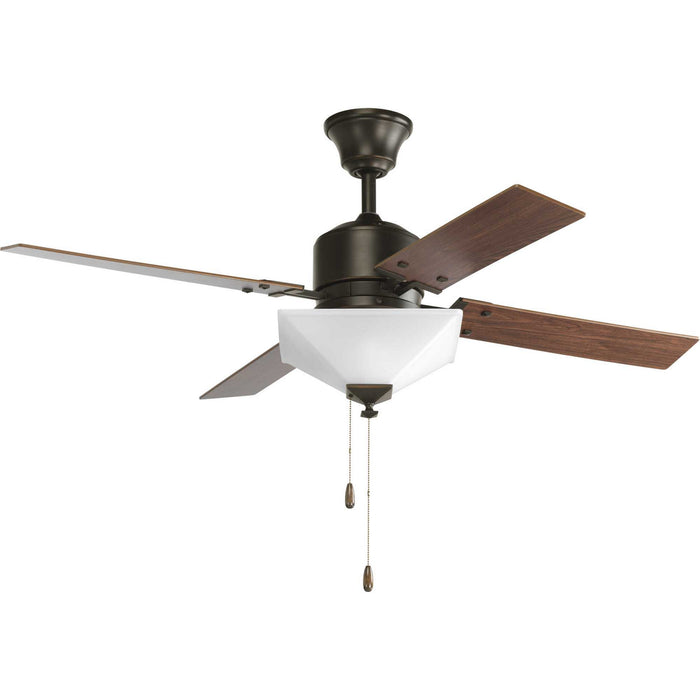 Progress Lighting P2531-20 52" Ceiling Fan, Antique Bronze