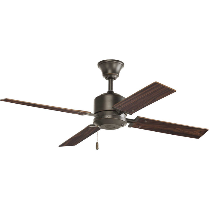 Progress Lighting P2531-20 52" Ceiling Fan, Antique Bronze