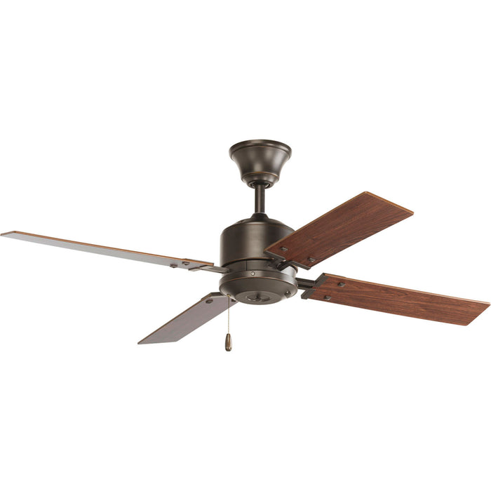 Progress Lighting P2531-20 52" Ceiling Fan, Antique Bronze