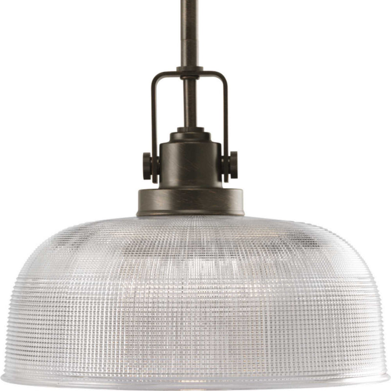 Progress Lighting P5026-74 One Light Pendant, Venetian Bronze