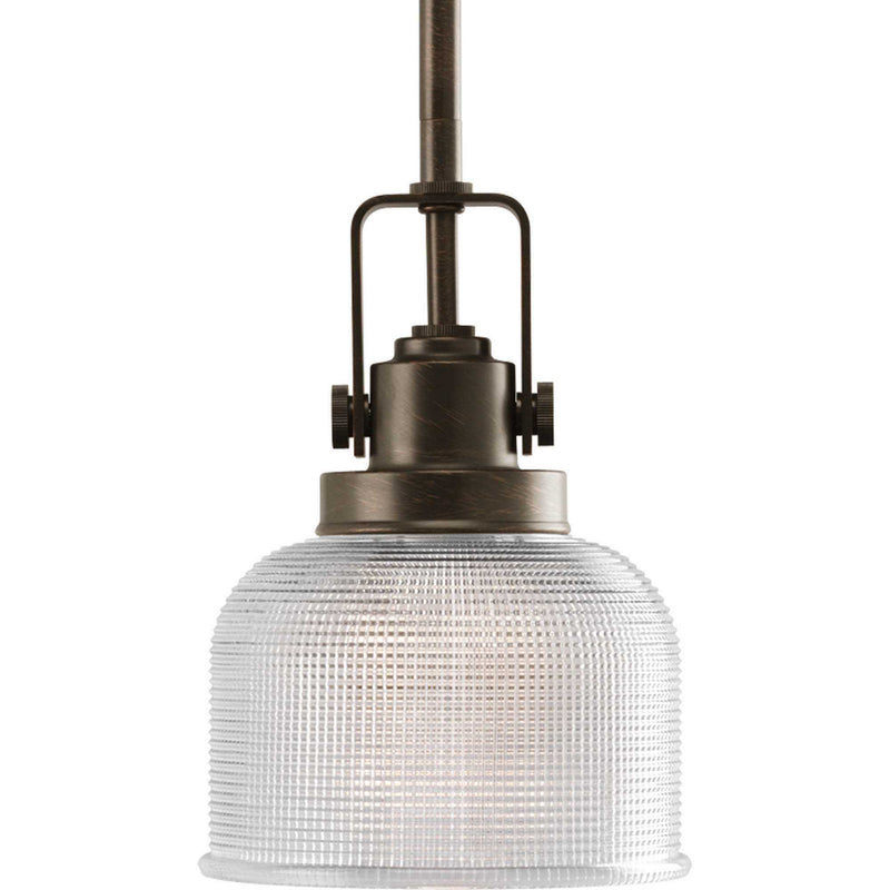 Progress Lighting P5173-74 One Light Pendant, Venetian Bronze