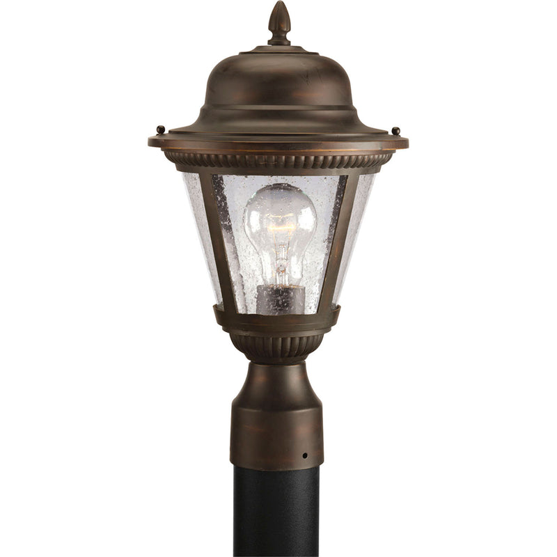 Progress Lighting P5445-20 One Light Post Lantern, Antique Bronze