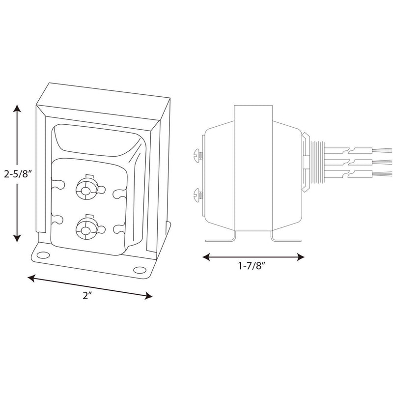 Progress Lighting P5969-01 Transformer, No Finish