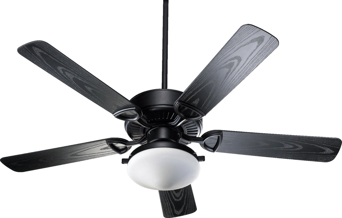 Quorum 1435255959 52"Patio Fan, Matte Black