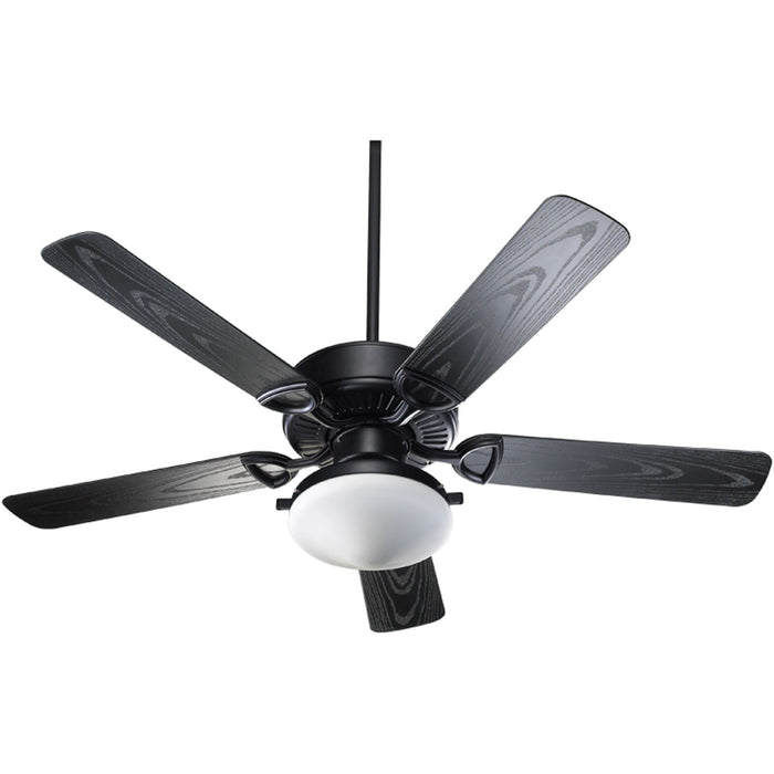 Quorum 1435255959 52"Patio Fan, Matte Black