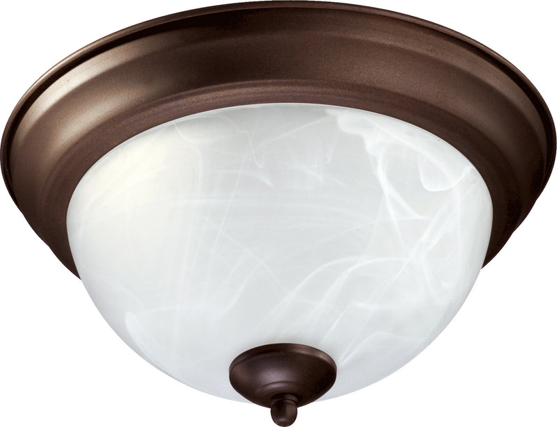 Quorum 3066-11-86 Two Light Ceiling Mount, Oiled Bronze