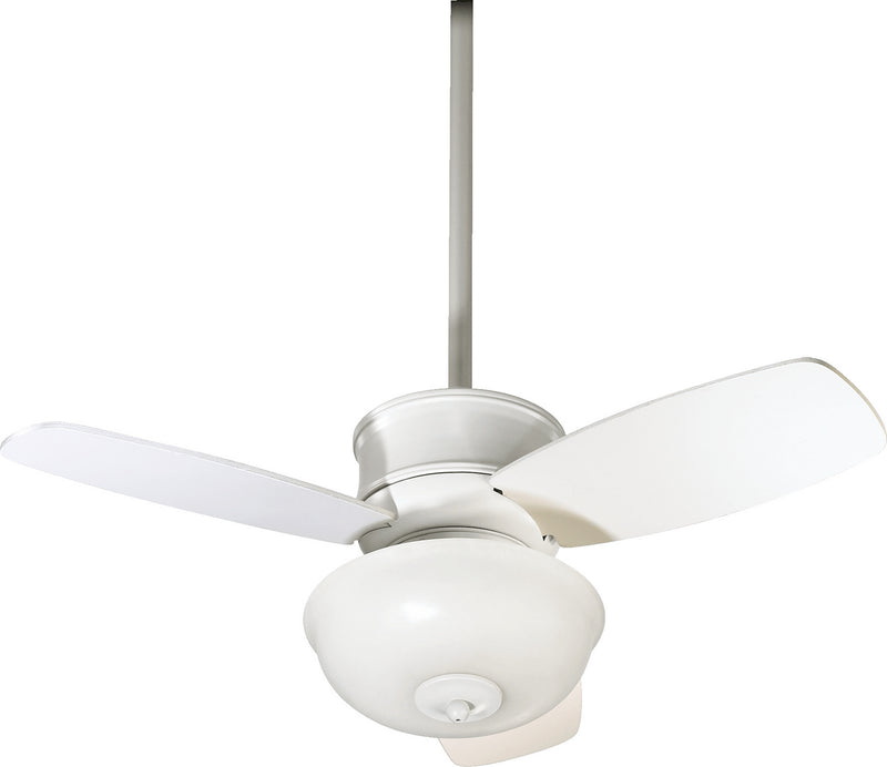 Quorum 32323-8 32" Ceiling Fan, Studio White