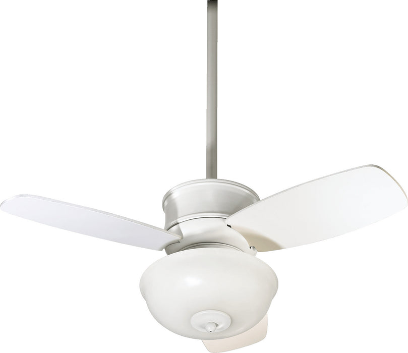 Quorum 32323-8 32" Ceiling Fan, Studio White