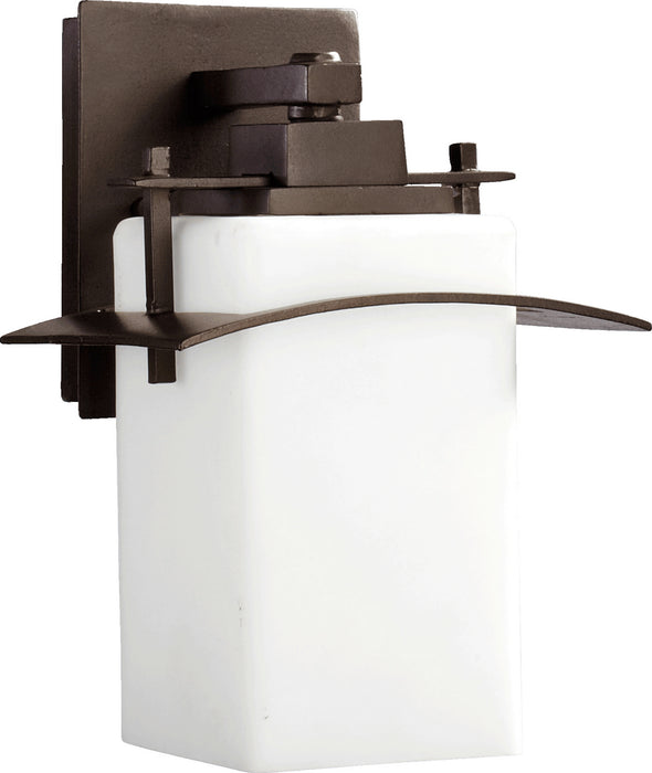 Quorum 7200-8-86 One Light Wall Mount, Oiled Bronze