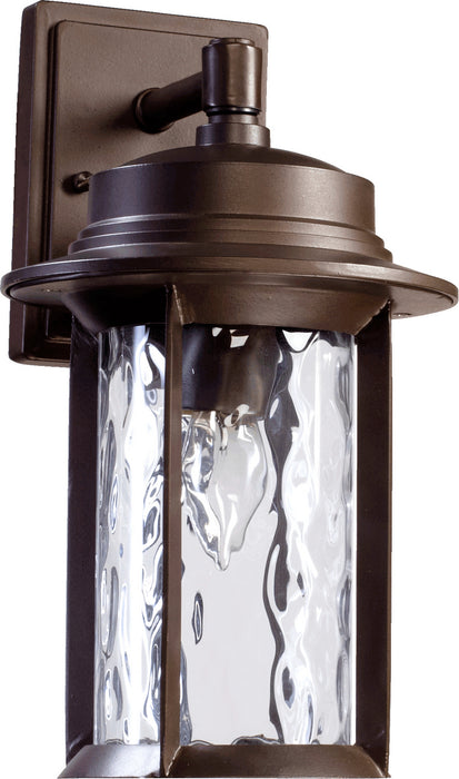 Quorum 7246-7-86 One Light Wall Mount, Oiled Bronze