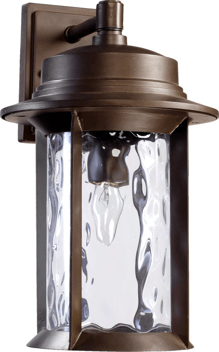 Quorum 7246-9-86 One Light Wall Mount, Oiled Bronze