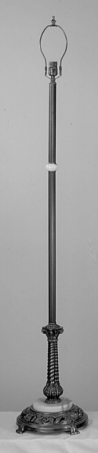 Meyda Tiffany 10077 Two Light Floor Base, Mahogany Bronze