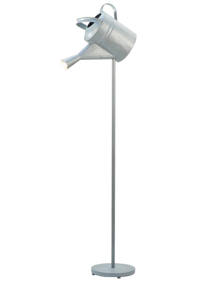 Meyda Tiffany 112504 One Light Floor Lamp, Grey