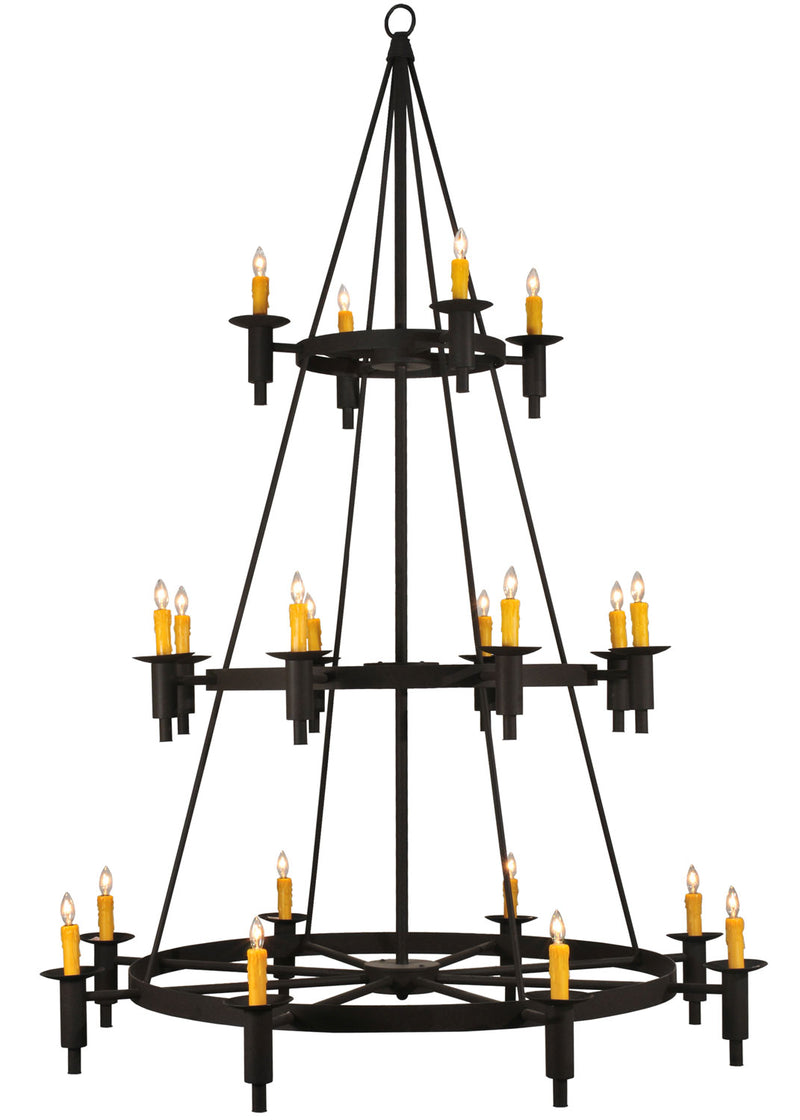 Meyda Tiffany 115722 20 Light Chandelier, Dark Roast