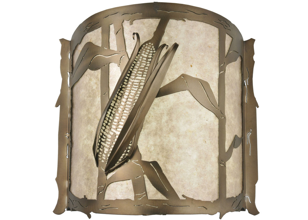 Meyda Tiffany 116623 LED Wall Sconce, Antique Copper