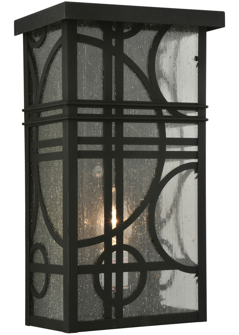 Meyda Tiffany 116773 One Light Wall Sconce, Textured Black