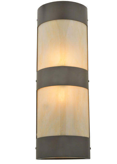 Meyda Tiffany 116784 Two Light Wall Sconce, Timeless Bronze