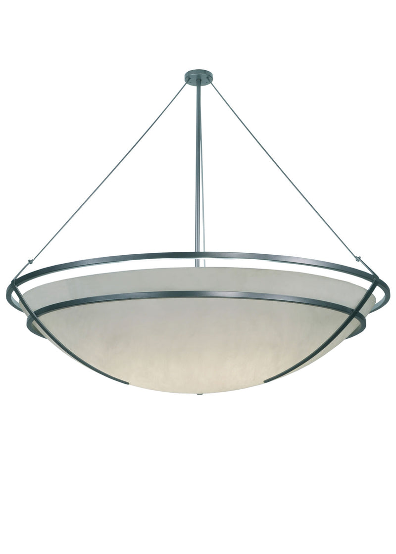 Meyda Tiffany 117023 Ten Light Semi-Flushmount, Brushed Nickel