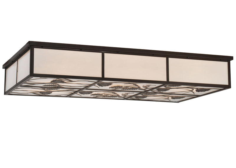 Meyda Tiffany 117123 12 Light Flushmount, Cafe Noir