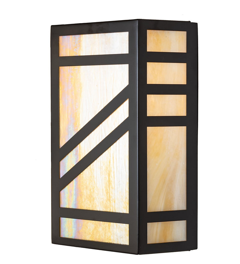 Meyda Tiffany 117910 One Light Wall Sconce, Timeless Bronze