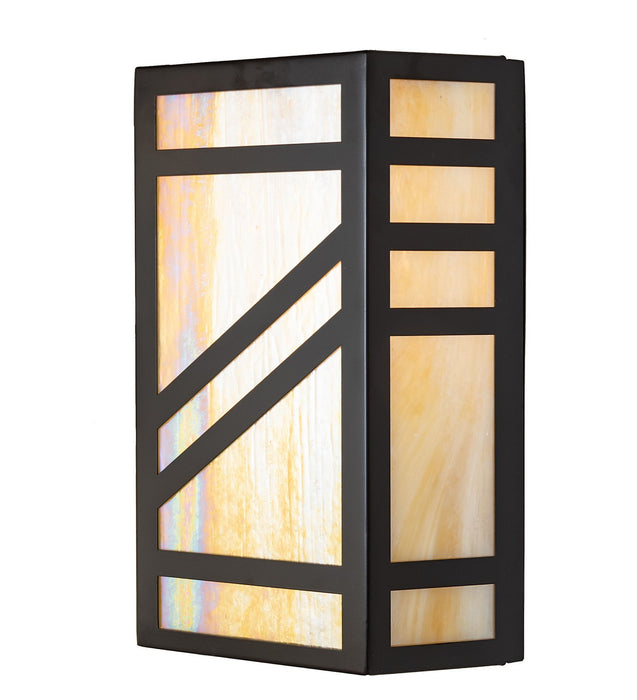 Meyda Tiffany 117910 One Light Wall Sconce, Timeless Bronze