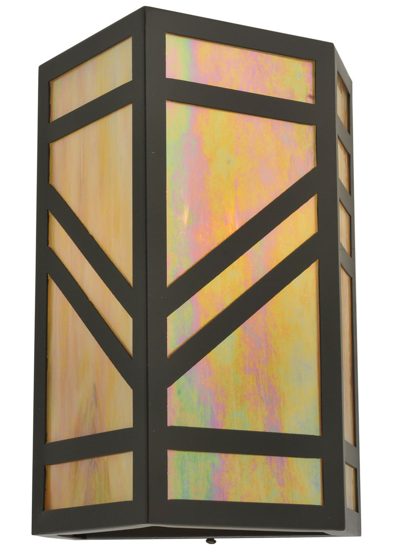 Meyda Tiffany 117910 One Light Wall Sconce, Timeless Bronze