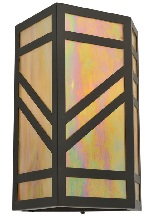 Meyda Tiffany 117910 One Light Wall Sconce, Timeless Bronze