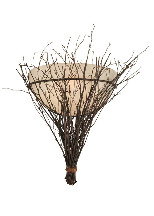 Meyda Tiffany 118164 One Light Wall Sconce, Mahogany Bronze