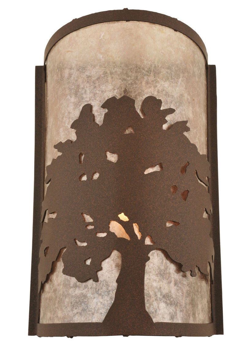 Meyda Tiffany 118535 One Light Wall Sconce, Cafe Noir