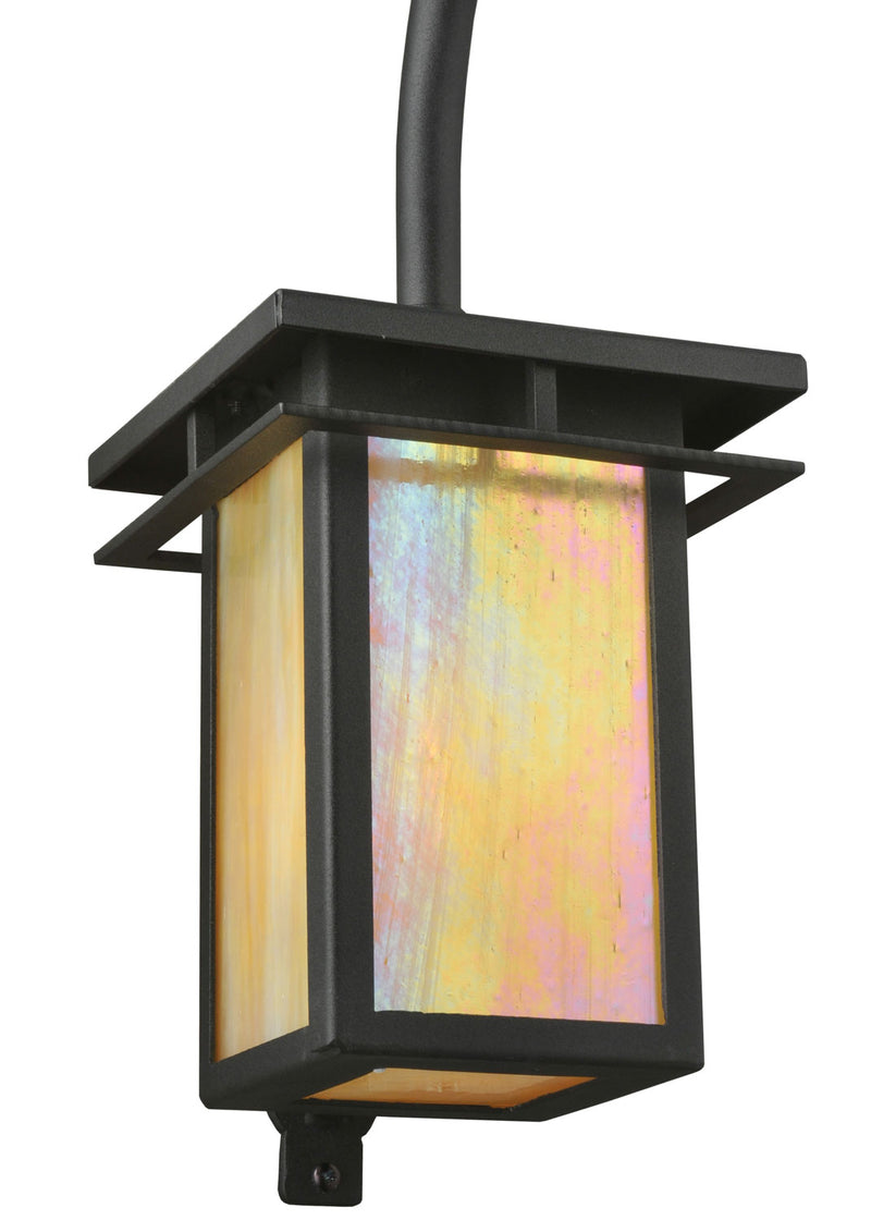 Meyda Tiffany 118541 One Light Wall Sconce, Textured Black