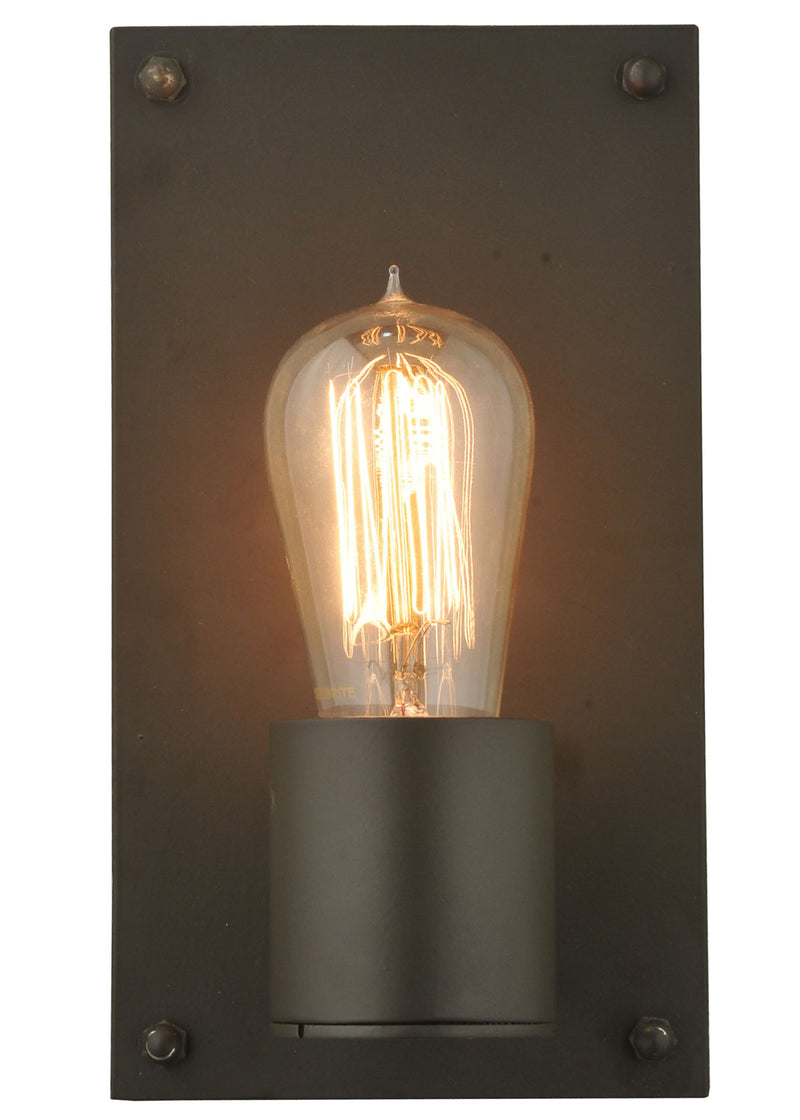 Meyda Tiffany 118636 One Light Wall Sconce, Oil Rubbed Bronze
