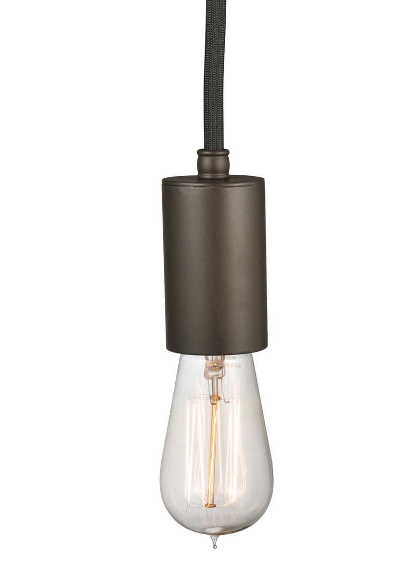 Meyda Tiffany 118638 One Light Pendant, Oil Rubbed Bronze