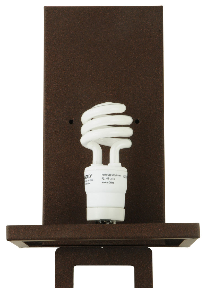 Meyda Tiffany 118793 One Light Wall Sconce, Cafe Noir
