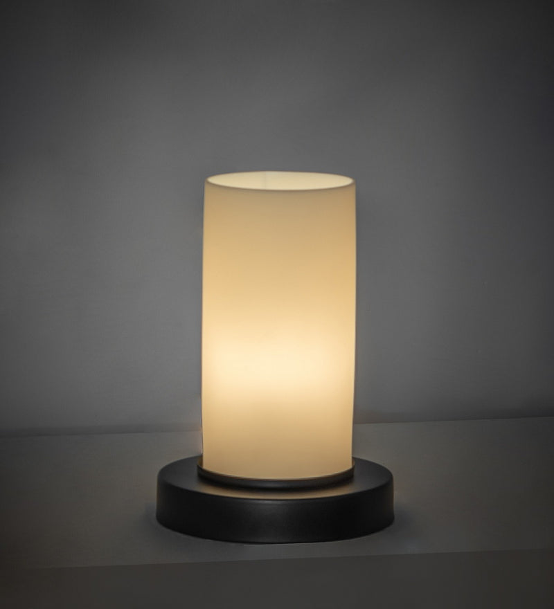 Meyda Tiffany 119066 One Light Mini Lamp, Textured Black