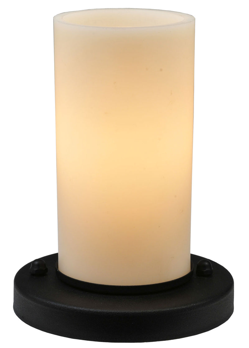 Meyda Tiffany 119066 One Light Mini Lamp, Textured Black