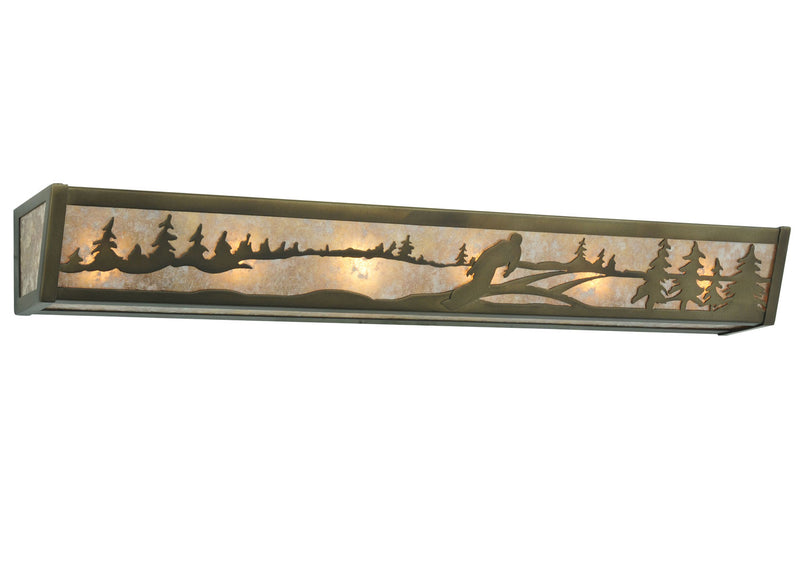 Meyda Tiffany 119189 Six Light Vanity, Antique Copper