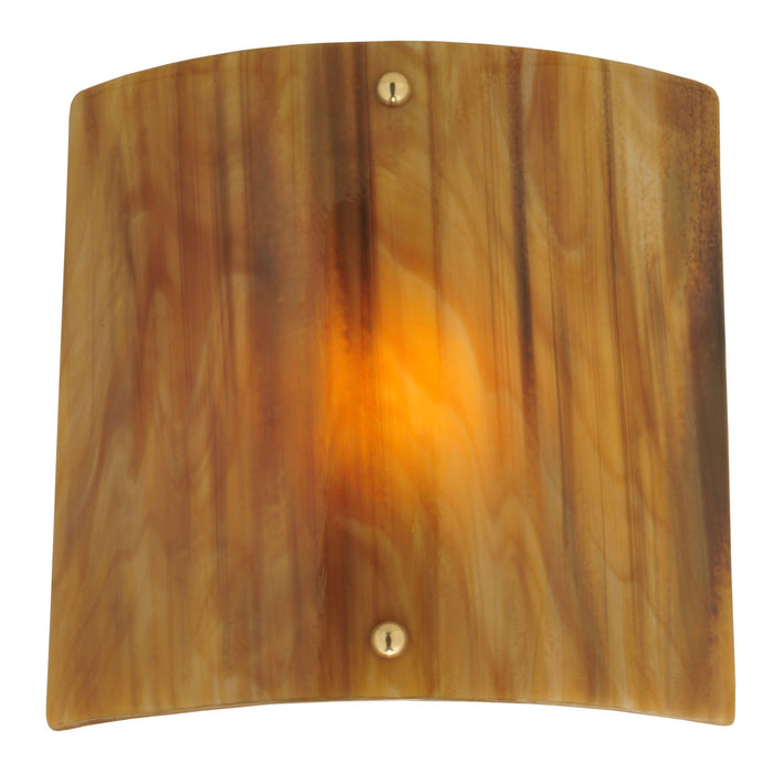 Meyda Tiffany 119966 One Light Wall Sconce, Marble Beige