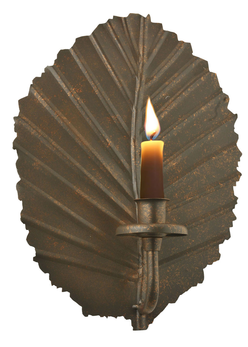Meyda Tiffany 121102 Wall Candle Holder, Gilded Tobacco