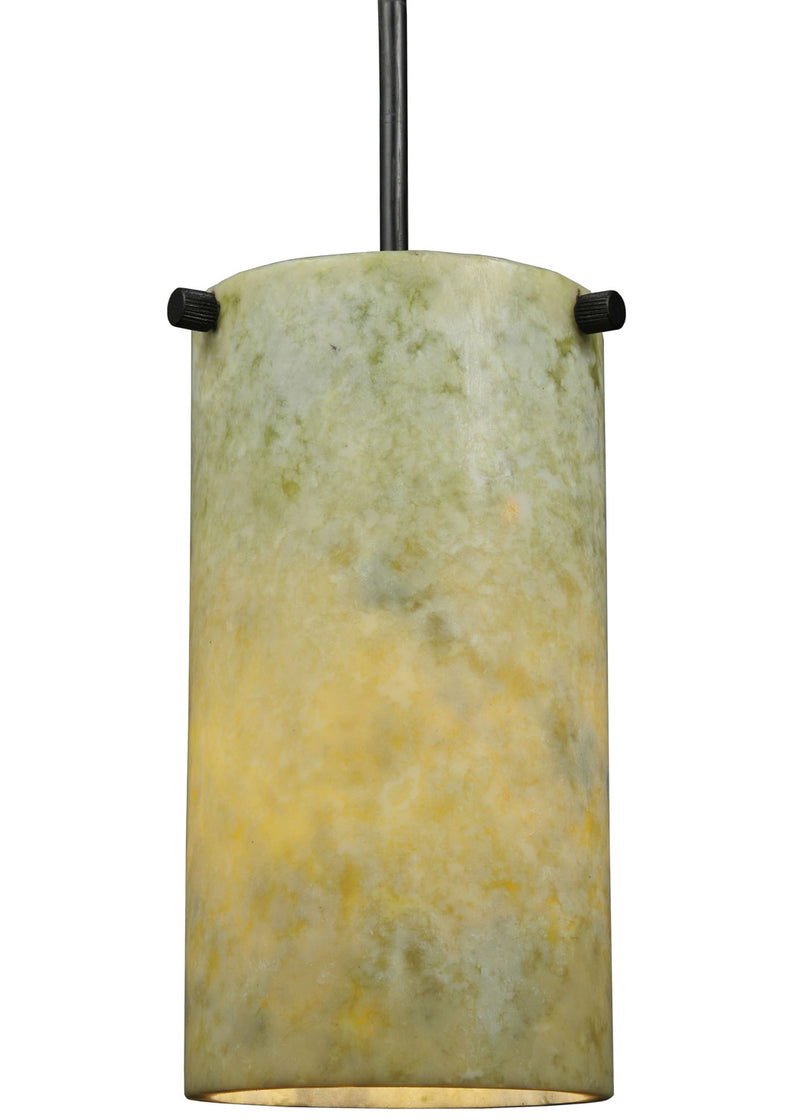 Meyda Tiffany 121579 One Light Mini Pendant, Mahogany Bronze