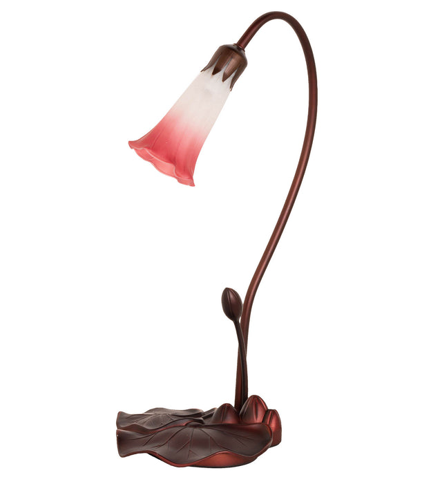 Meyda Tiffany 13509 One Light Accent Lamp, Mahogany Bronze