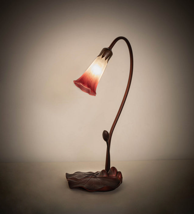 Meyda Tiffany 13509 One Light Accent Lamp, Mahogany Bronze