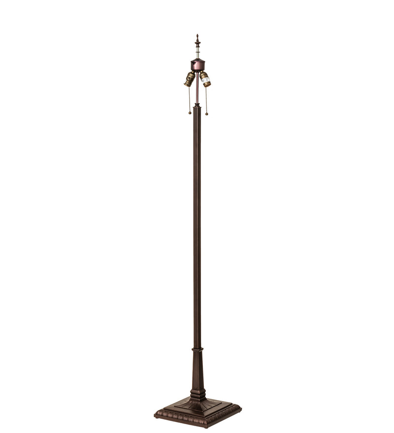 Meyda Tiffany 18817 Two Light Floor Base, Mahogany Bronze