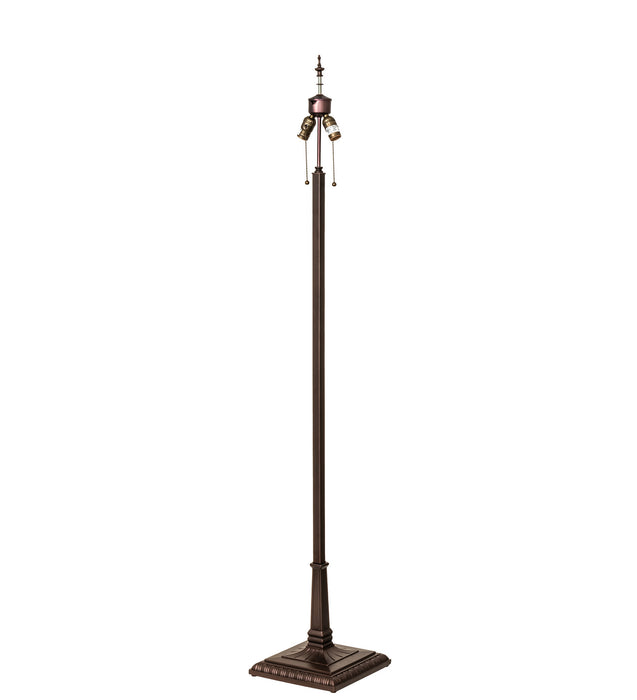 Meyda Tiffany 18817 Two Light Floor Base, Mahogany Bronze