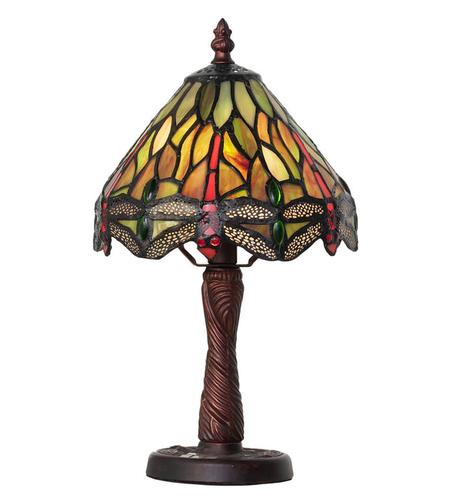 Meyda Tiffany 26614 One Light Mini Lamp, Antique Copper