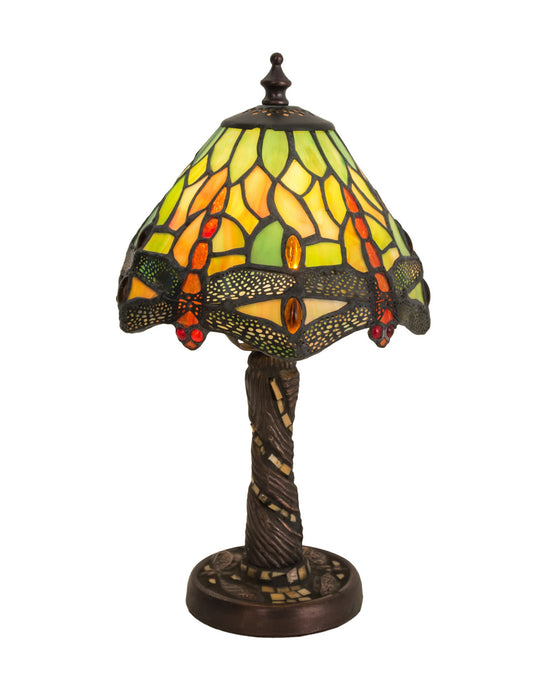 Meyda Tiffany 26614 One Light Mini Lamp, Antique Copper