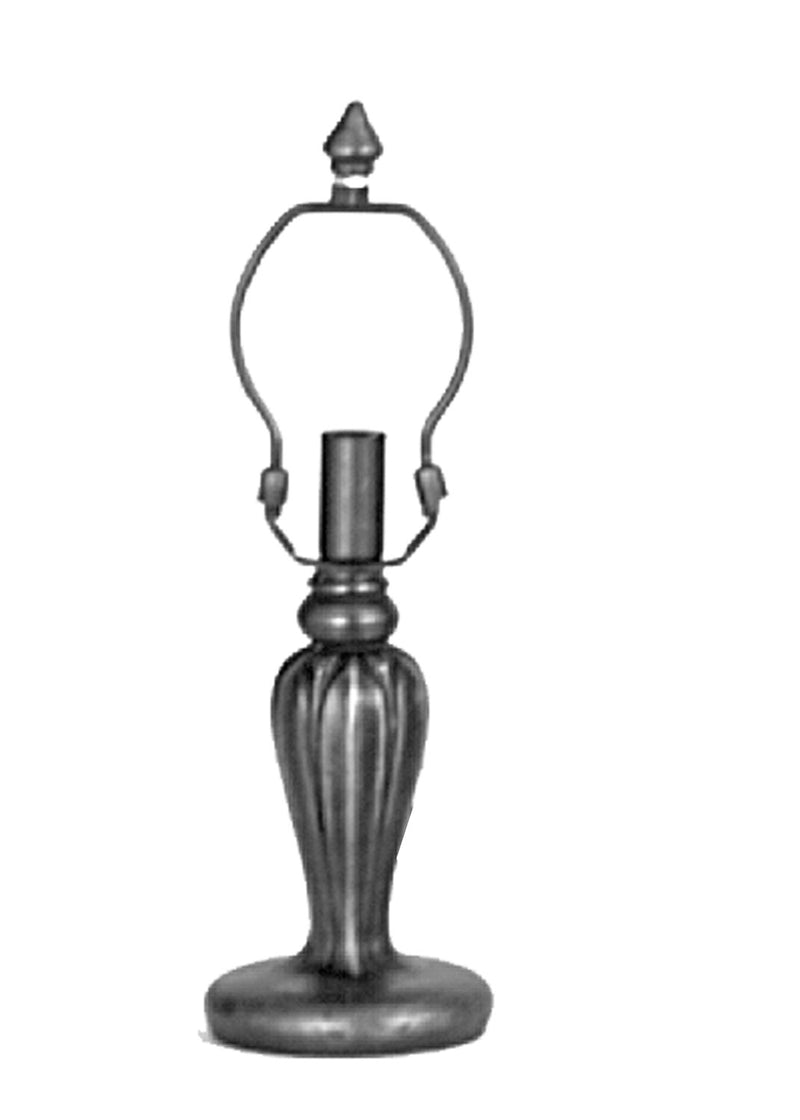 Meyda Tiffany 26960 One Light Table Base, Mahogany Bronze