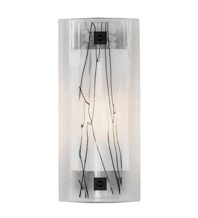 Meyda Tiffany 26996 One Light Wall Sconce, Solar Black