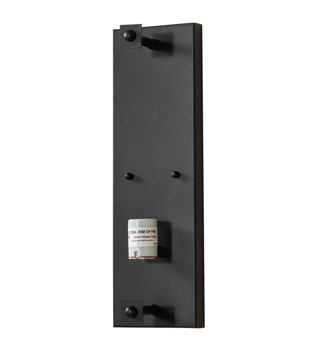 Meyda Tiffany 26996 One Light Wall Sconce, Solar Black